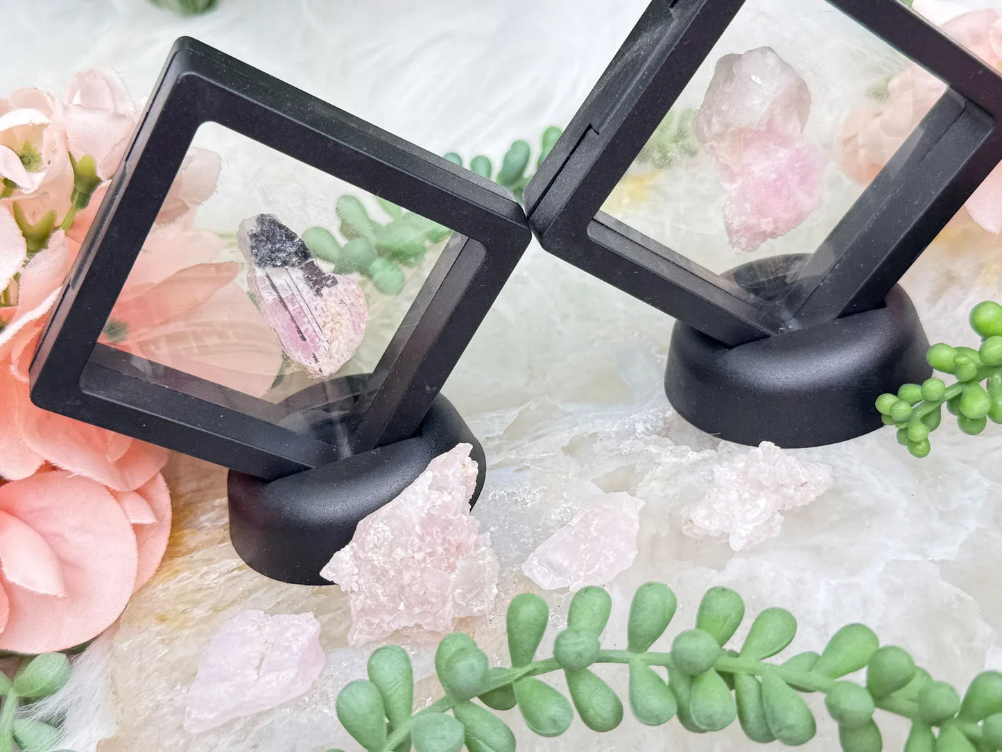 Crystalized Rose Quartz