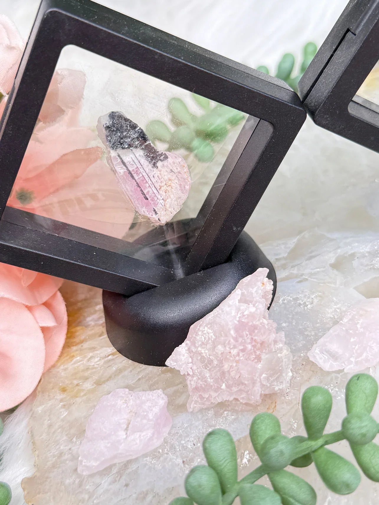 Crystalized Rose Quartz