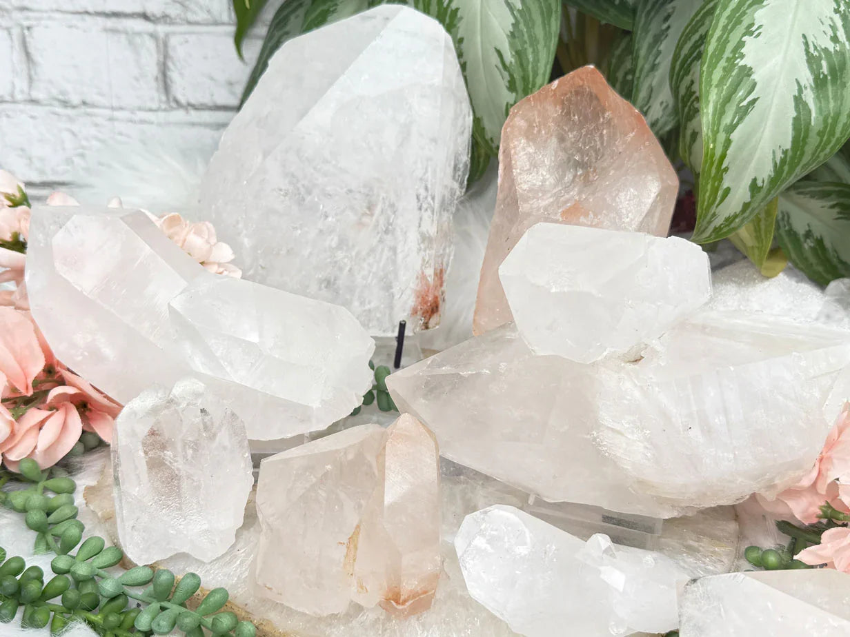 Large Brazil Quartz Crystals