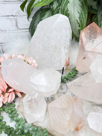 Large Brazil Quartz Crystals