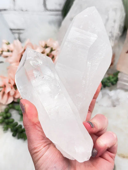 Large Brazil Quartz Crystals