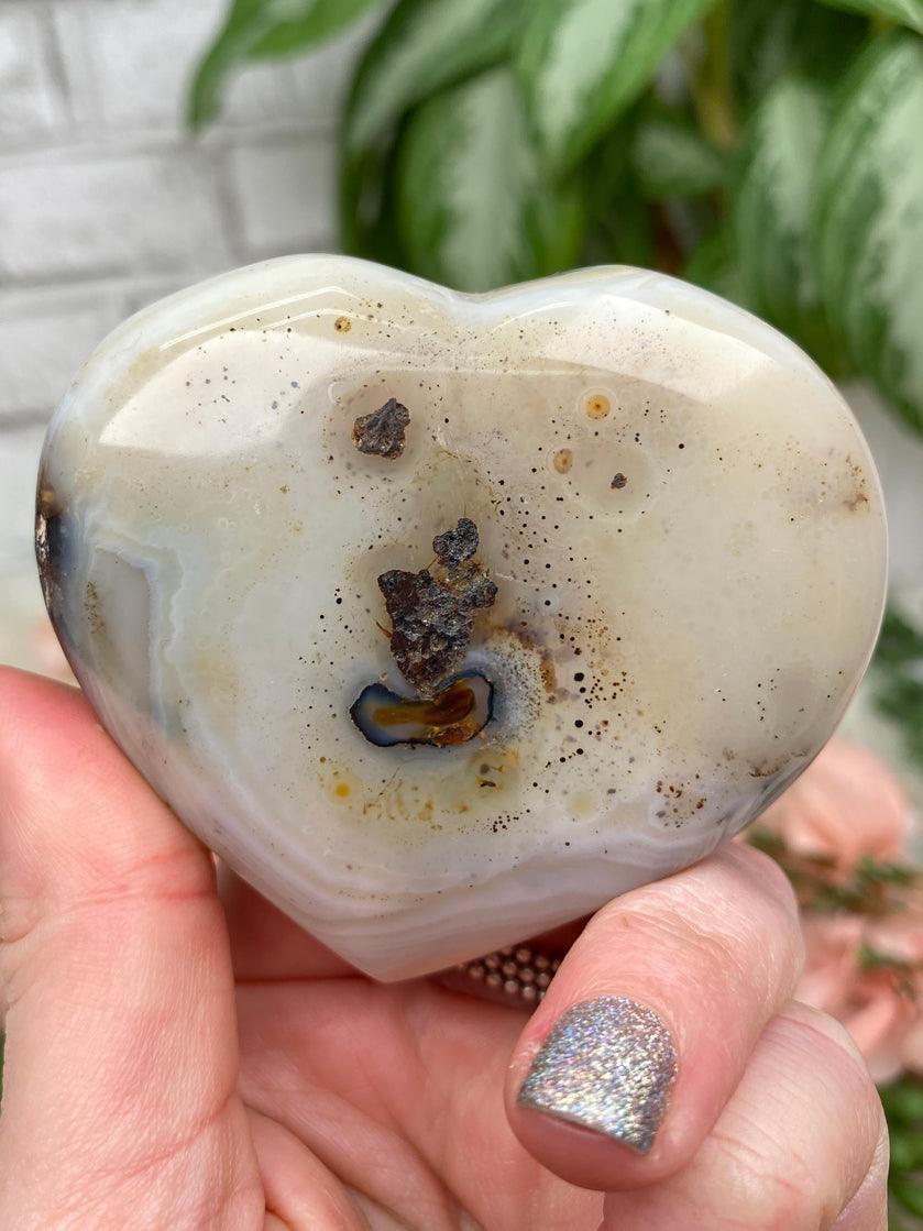 Madagascar Agate Freeforms & Heart