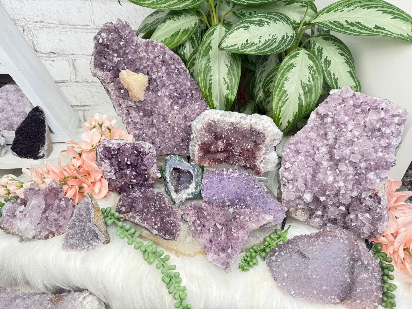 Unique Amethyst Crystal Clusters