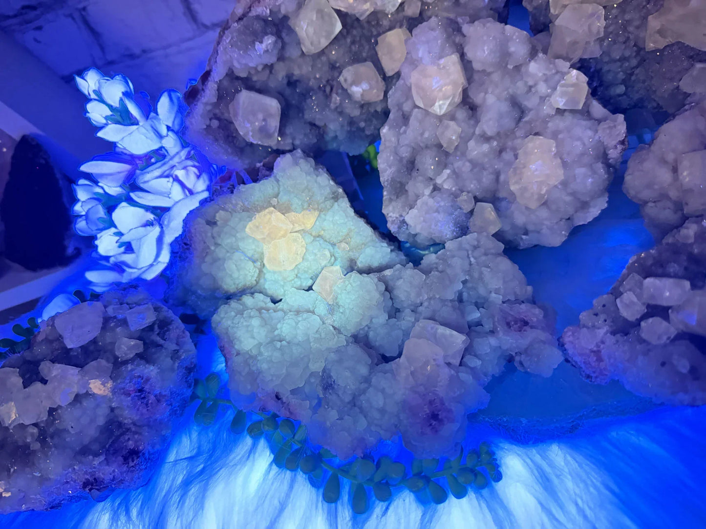 Old Stock Twin Pink Calcite