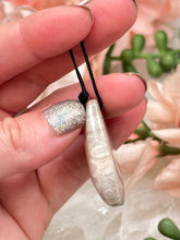Load image into Gallery: Contempo Crystals - light-fossil-coral-pendant - Image 5