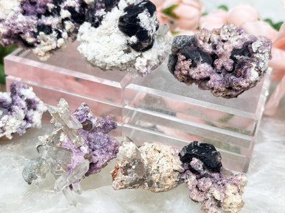 Namibia Purple Fluorite Specimens