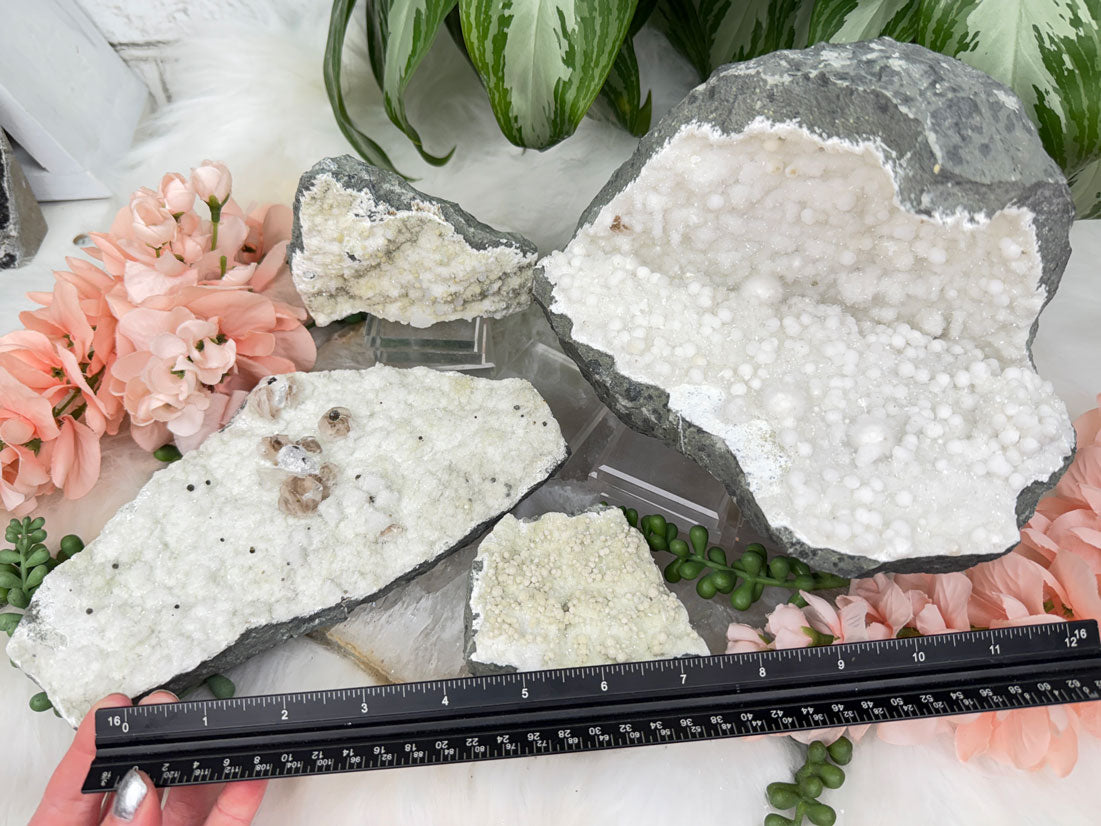 Okenite, Gyrolite & Chalcedony