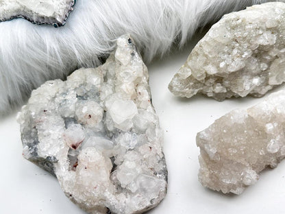 Chalcedony & Apophyllite Clusters