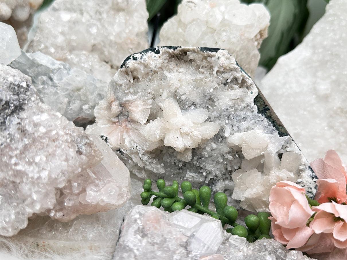 Chalcedony & Apophyllite Clusters