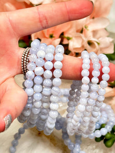 Contempo Crystals - Blue Lace Agate Bracelets - Image 2