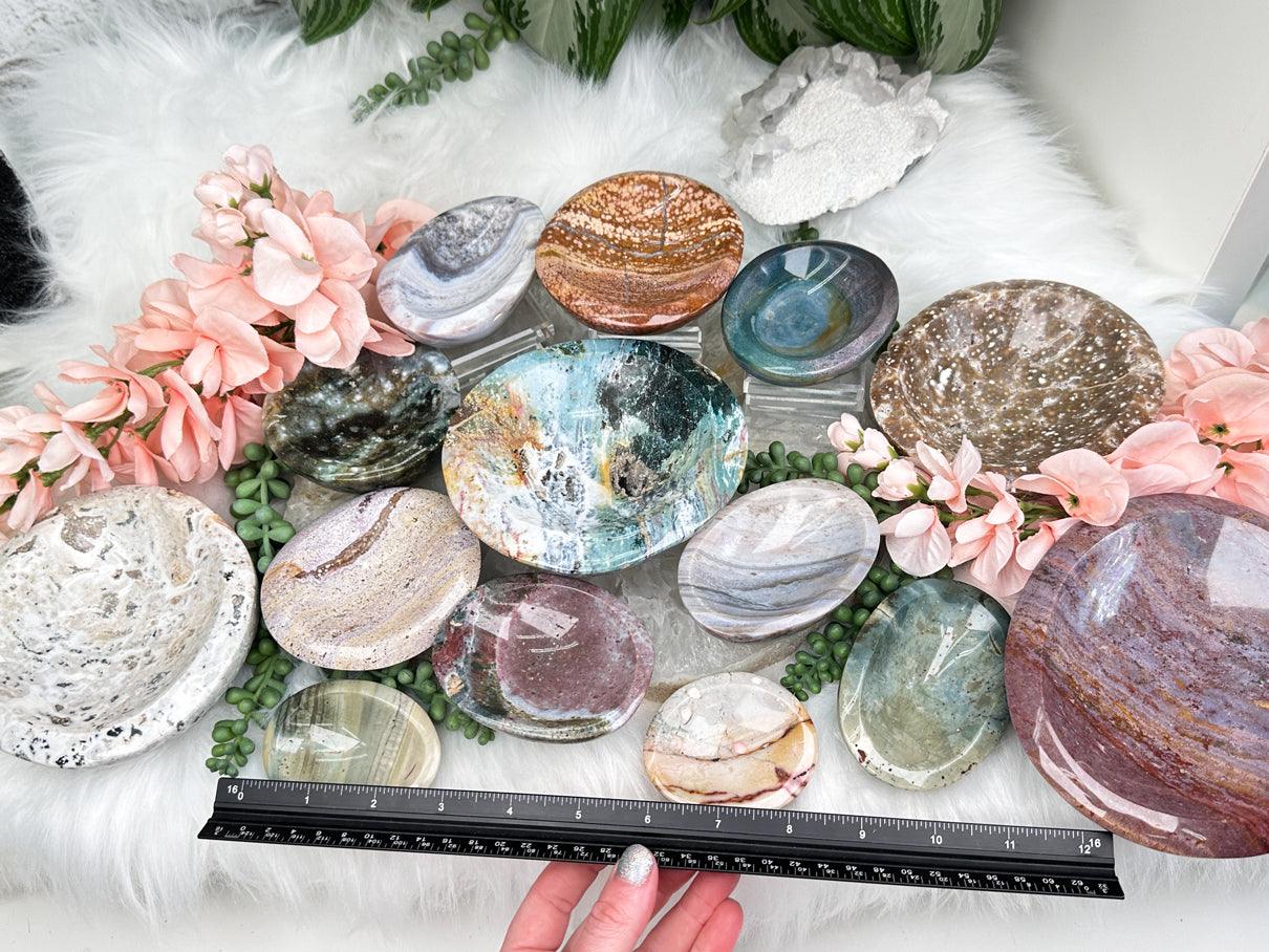 Colorful Jasper Bowls