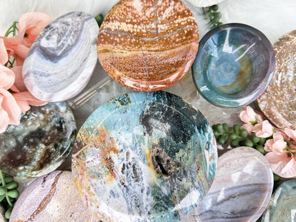 Colorful Jasper Bowls