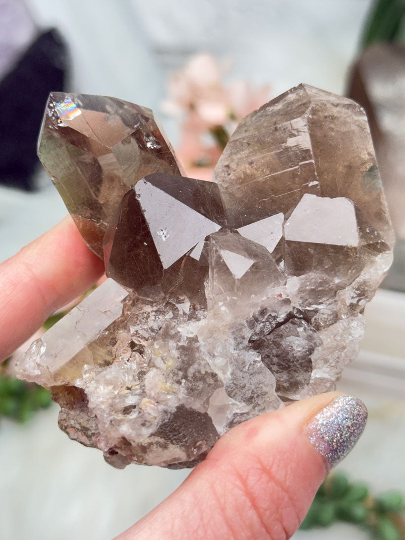 Smoky Quartz & Quartz Clusters