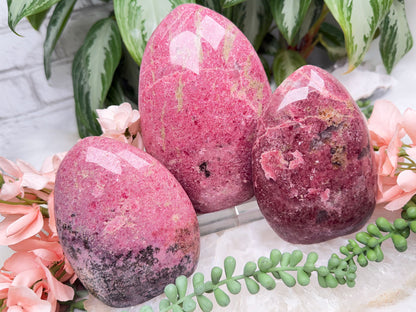 Rhodonite Freeforms (A Grade)