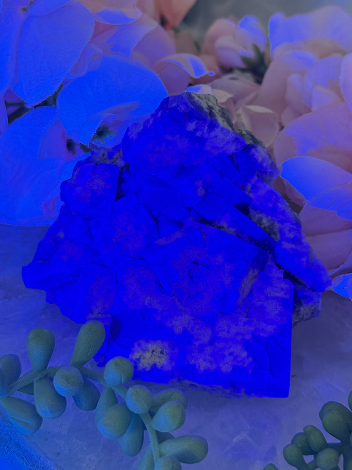 UV Reactive Diana Maria Fluorite