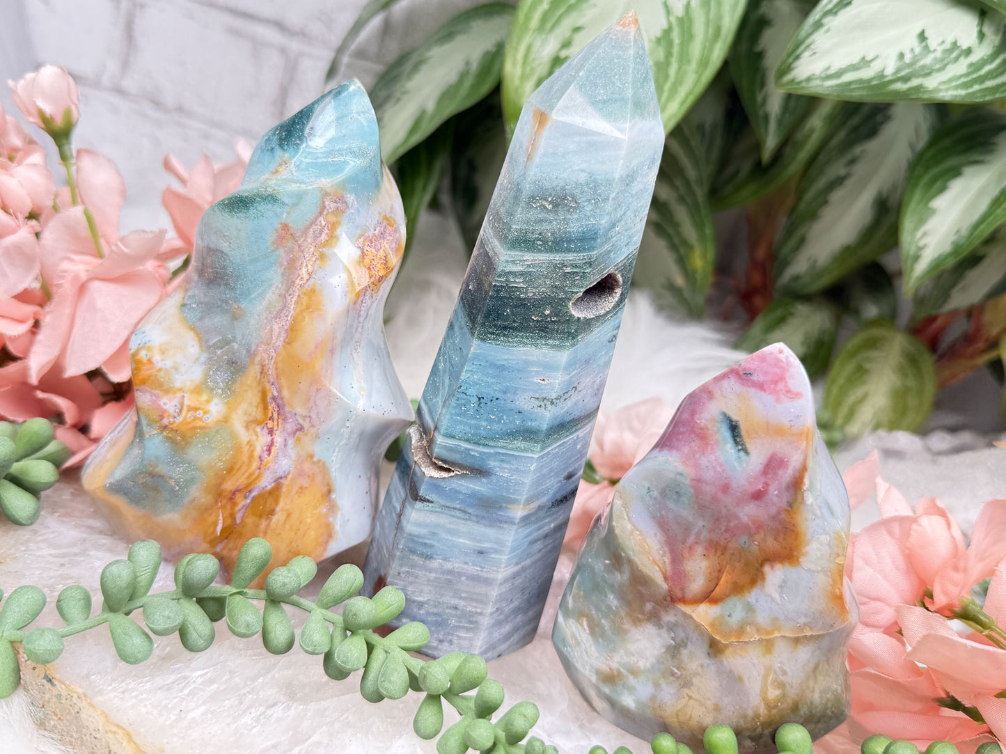Blue Green Ocean Jasper