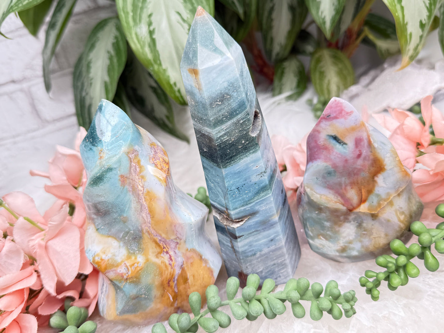 Blue Green Ocean Jasper