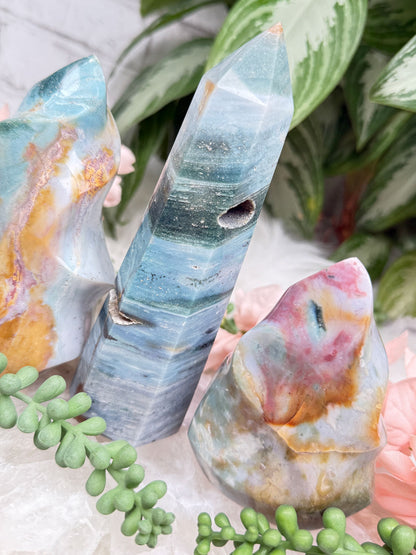 Blue Green Ocean Jasper