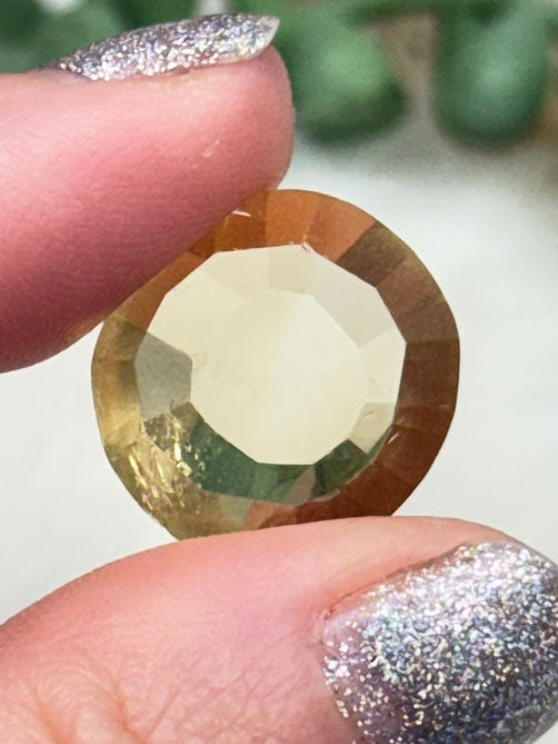 Citrine Faceted Gems
