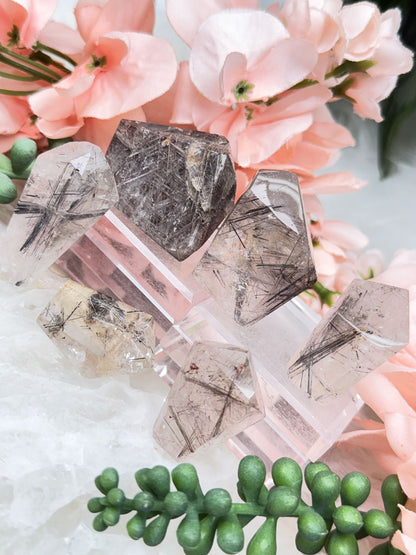 Rutile Quartz Points