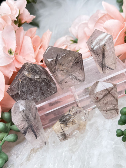 Rutile Quartz Points