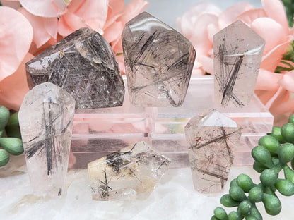 Rutile Quartz Points