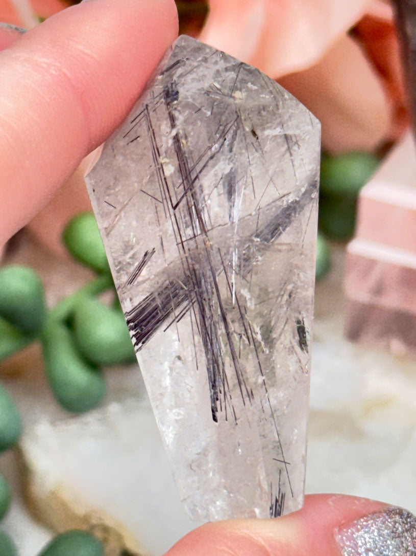 Rutile Quartz Points