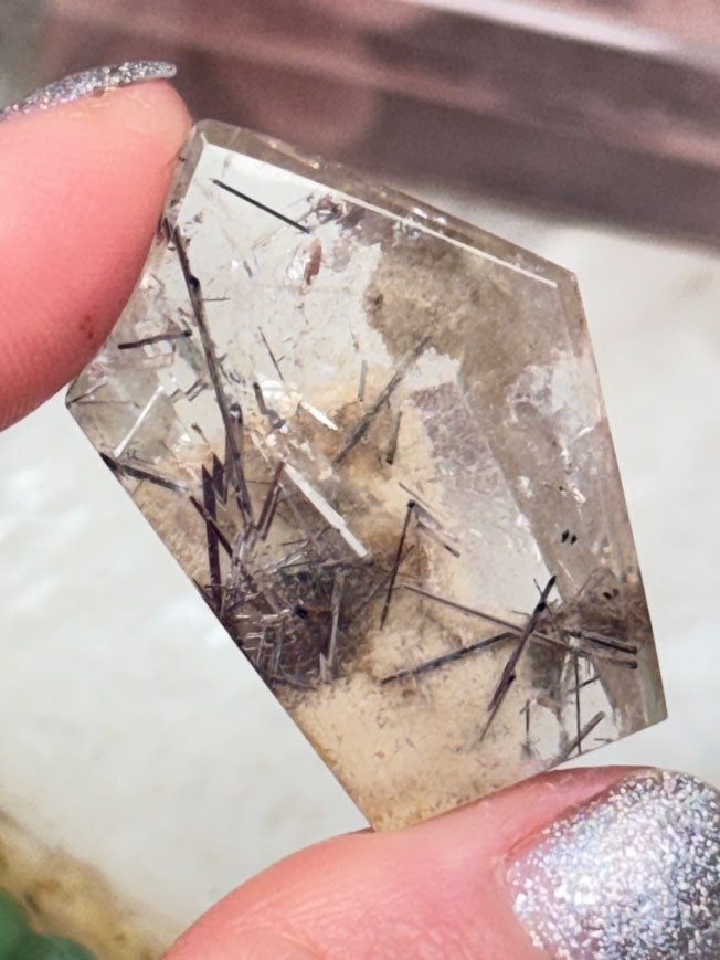 Rutile Quartz Points