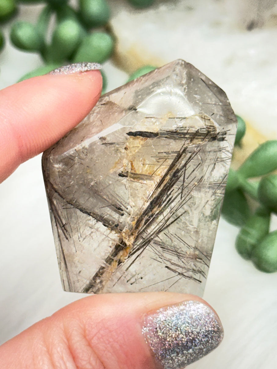 Rutile Quartz Points