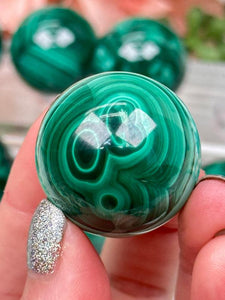 Contempo Crystals - small-green-malachite-sphere - Image 10