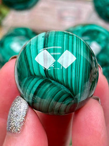 Contempo Crystals - small-green-malachite-sphere - Image 8