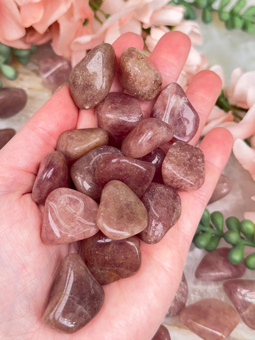 Tumbled Red Aventurine