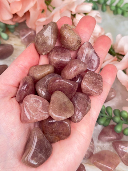 Tumbled Red Aventurine