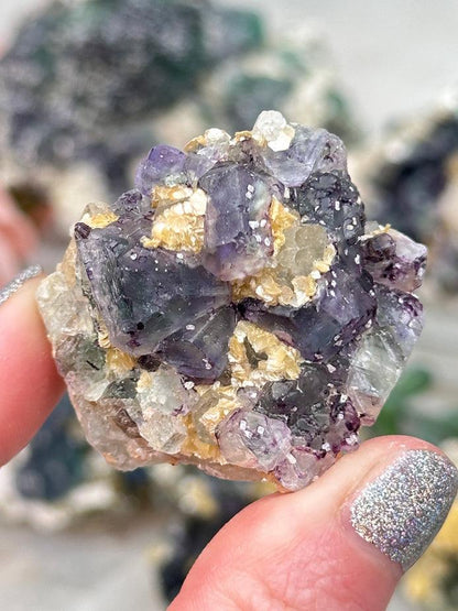 Namibia Fluorite Clusters
