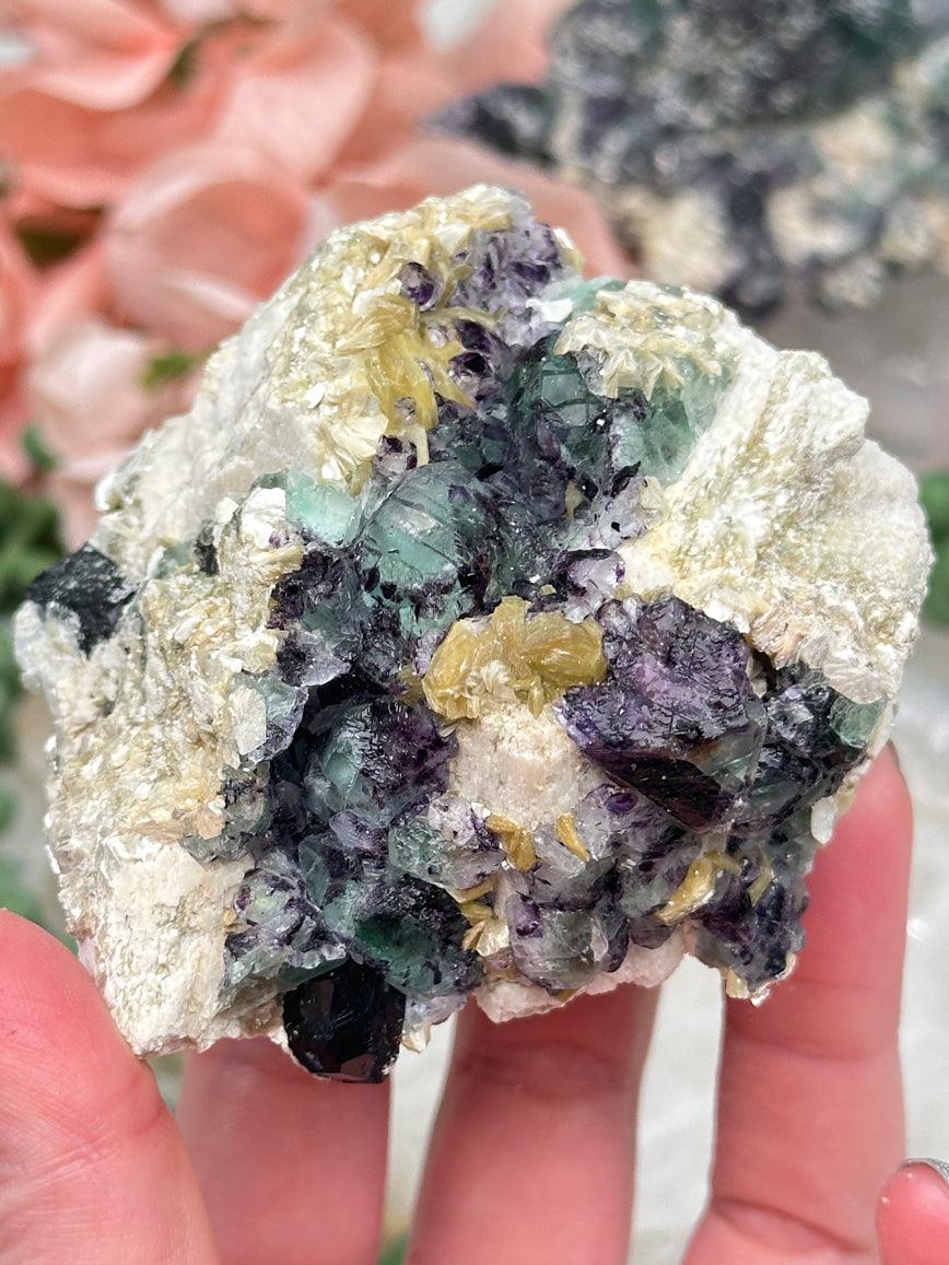 Namibia Fluorite Clusters