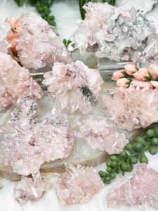 Contempo Crystals - Pink Colombian Quartz Clusters - Image 16