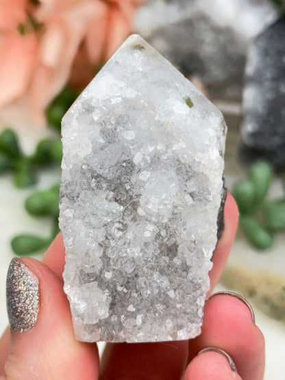 Amethyst & Agate Cluster Points