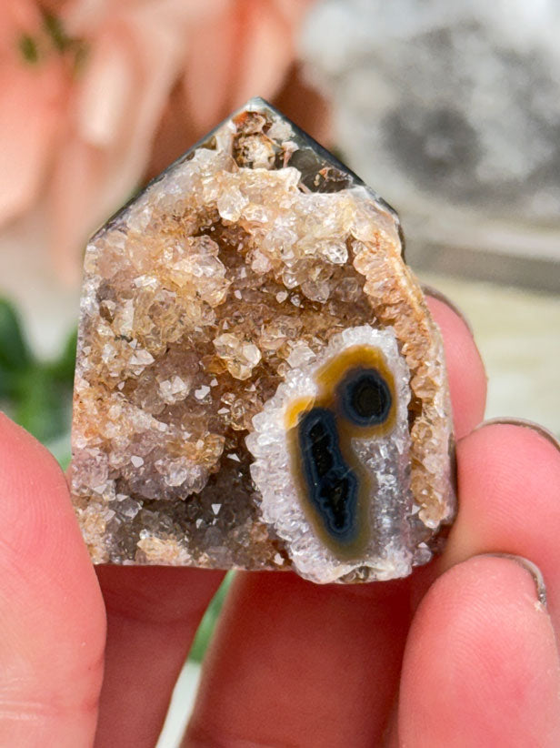 Amethyst & Agate Cluster Points