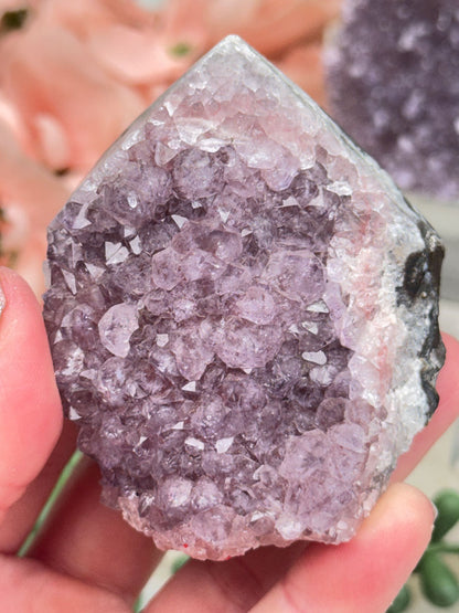 Amethyst & Agate Cluster Points