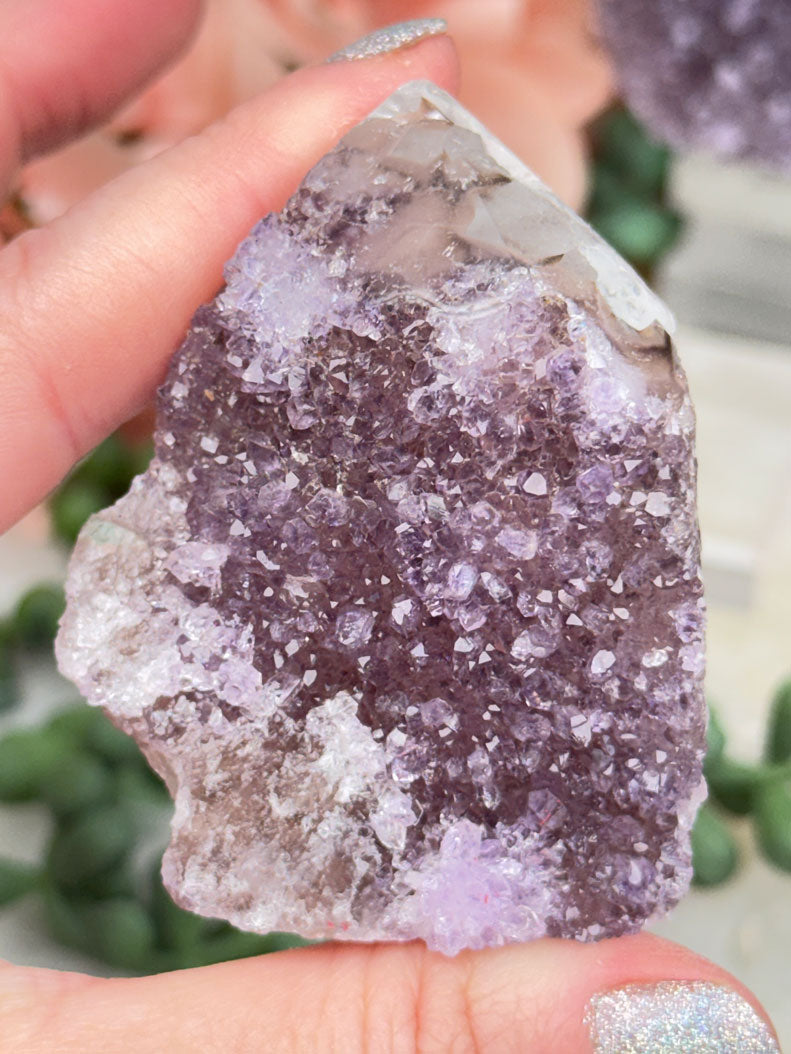 Amethyst & Agate Cluster Points