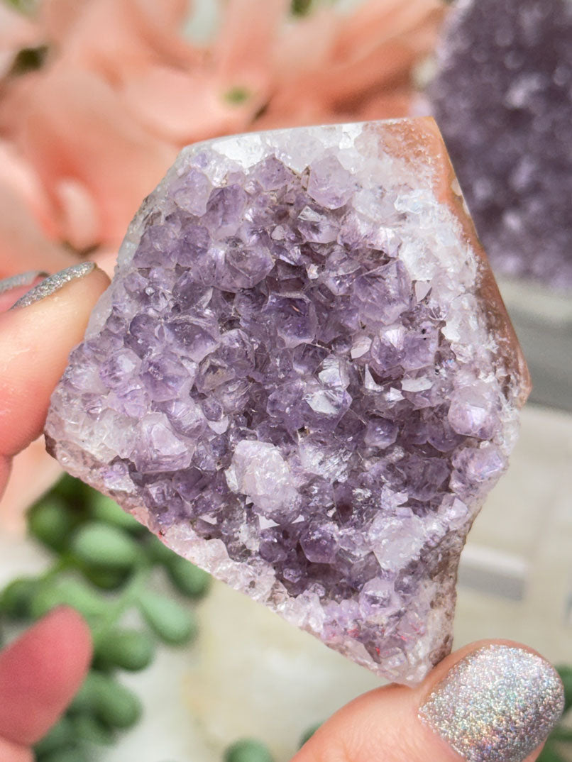 Amethyst & Agate Cluster Points