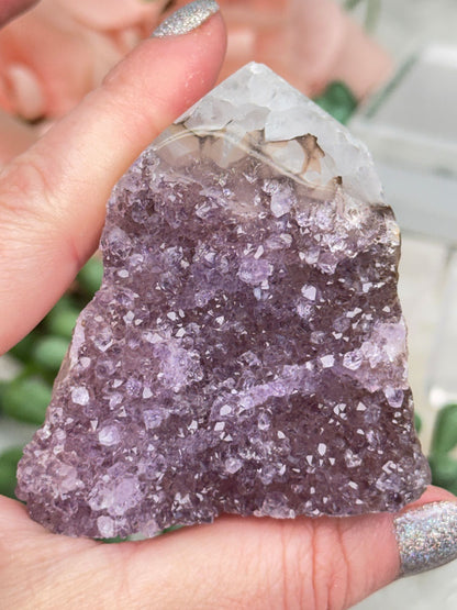 Amethyst & Agate Cluster Points