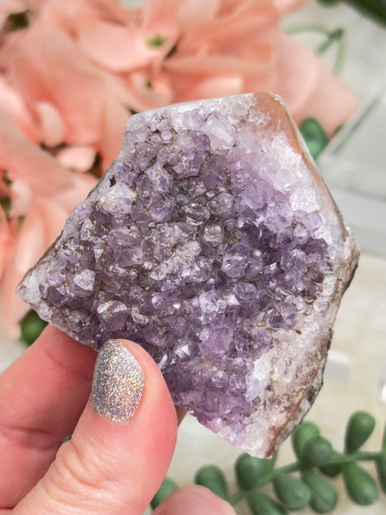 Amethyst & Agate Cluster Points