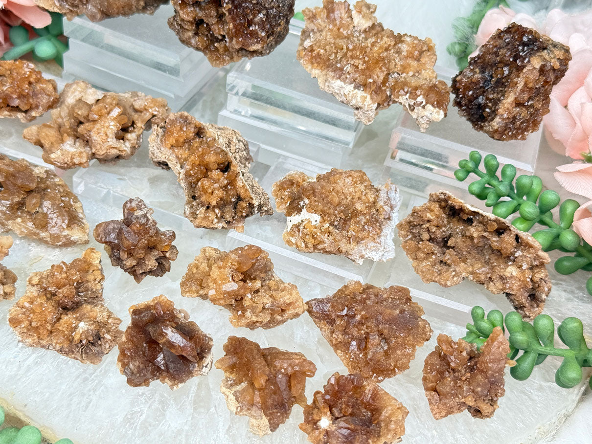 Morocco Citrine Clusters