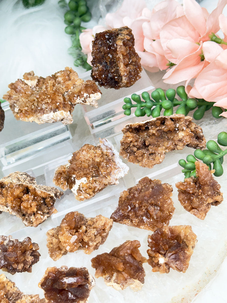 Morocco Citrine Clusters