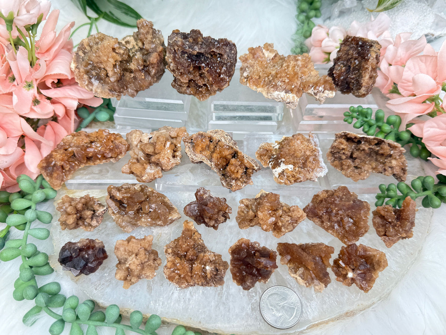 Morocco Citrine Clusters