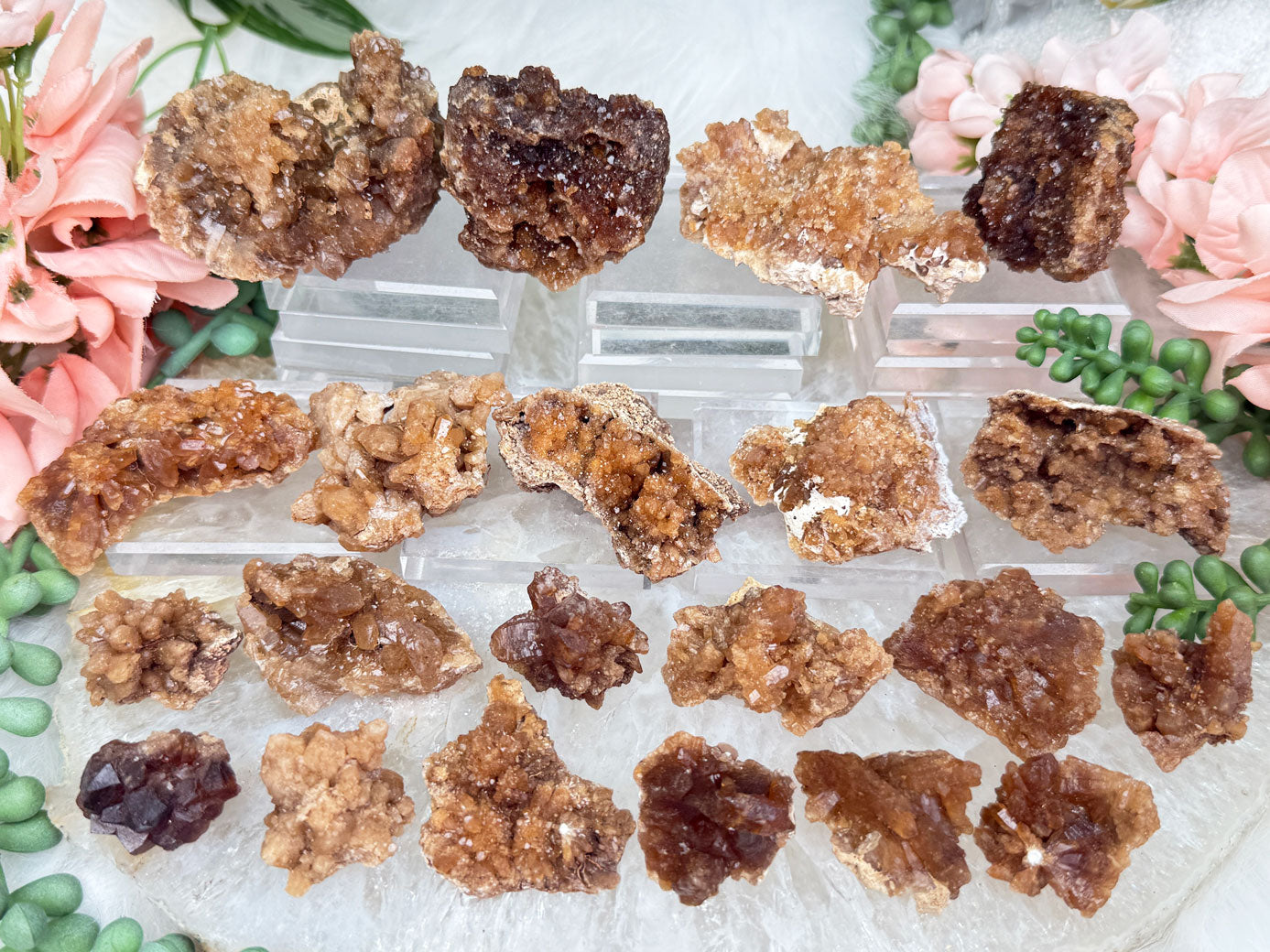 Morocco Citrine Clusters