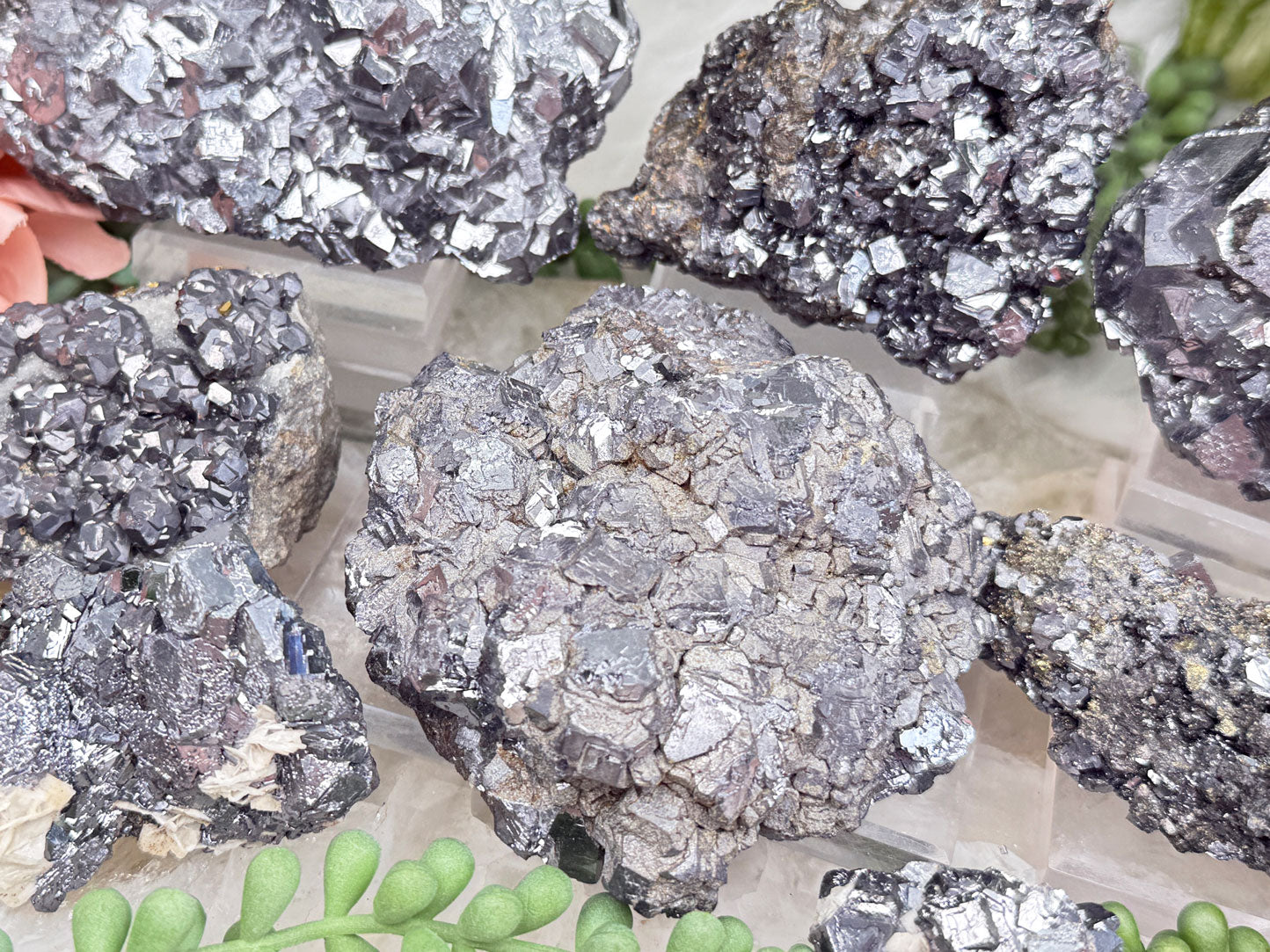 Silver Galena Crystals