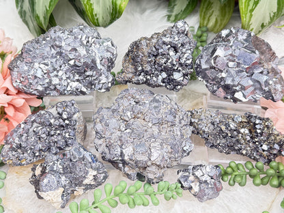 Silver Galena Crystals