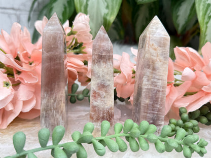 Moonstone Sunstone Points